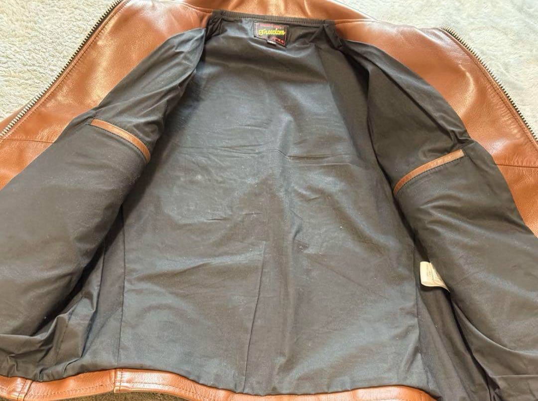 FREEDOM ホースハイド　レザー　ライダース　 ジャケット　馬革　フリーダム