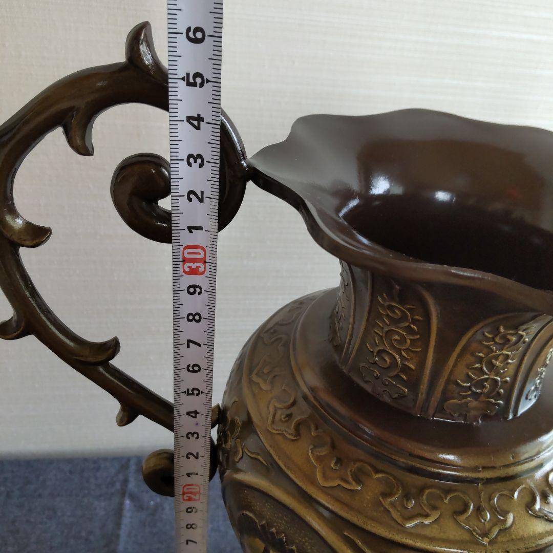 村田宏 伝統工芸品 花瓶 壺 置物 美術鋳物 骨董品