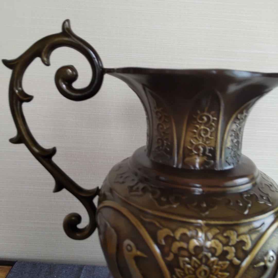 村田宏 伝統工芸品 花瓶 壺 置物 美術鋳物 骨董品