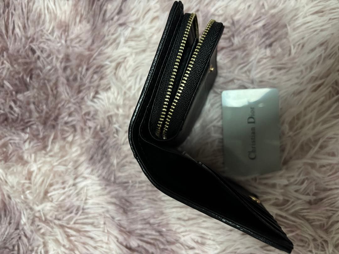 期間限定セール中 Christian Dior 二つ折り財布 ブラック