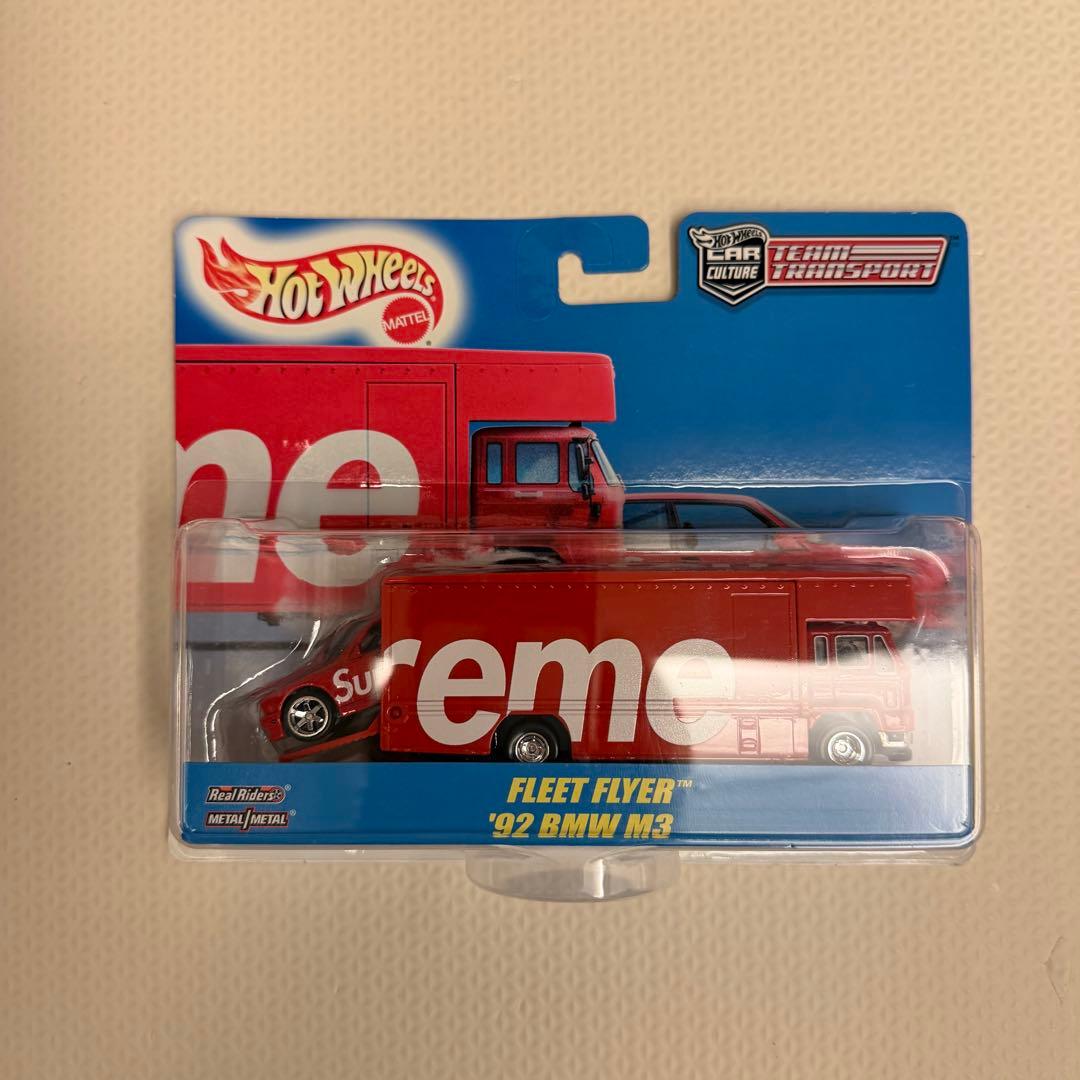 ミニカー supreme HotWheelsFleetFlyer 1992 BMW M3