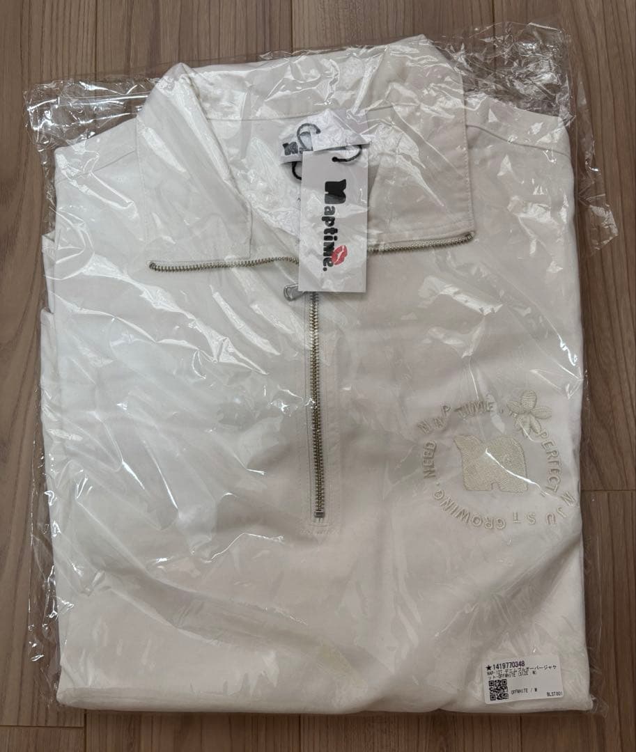 【新品タグ付き】naptime デニムプルオーバージャケット　ナップタイム