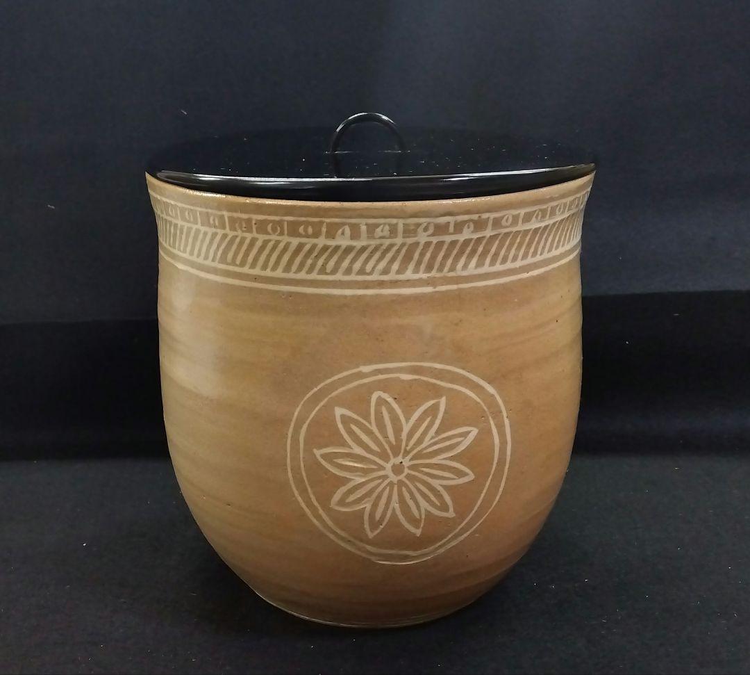 茶道具 水指 狂言袴 廣州窯 趙小守 共箱 高麗 韓国