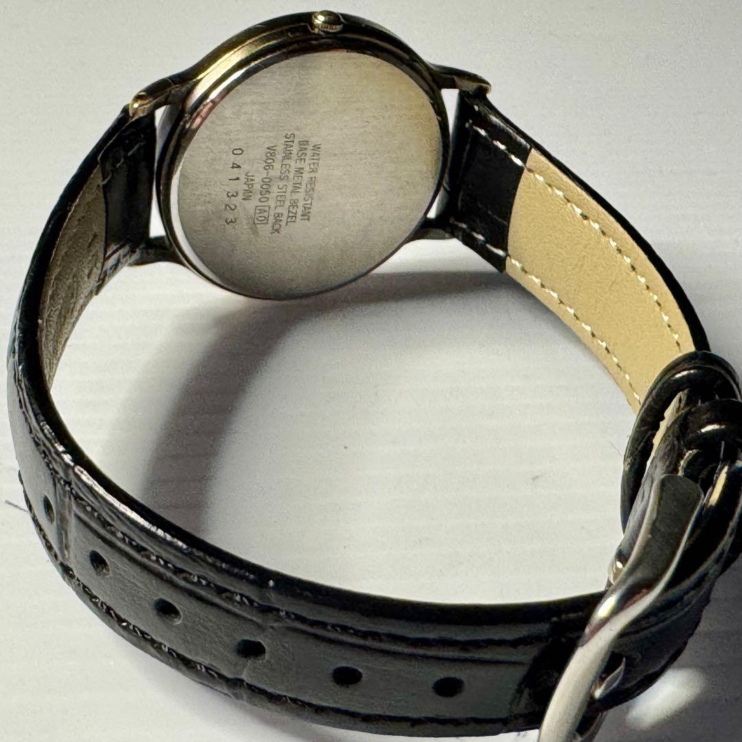 SEIKO メンズ レディース ムーンフェイズ V806-0050 90's