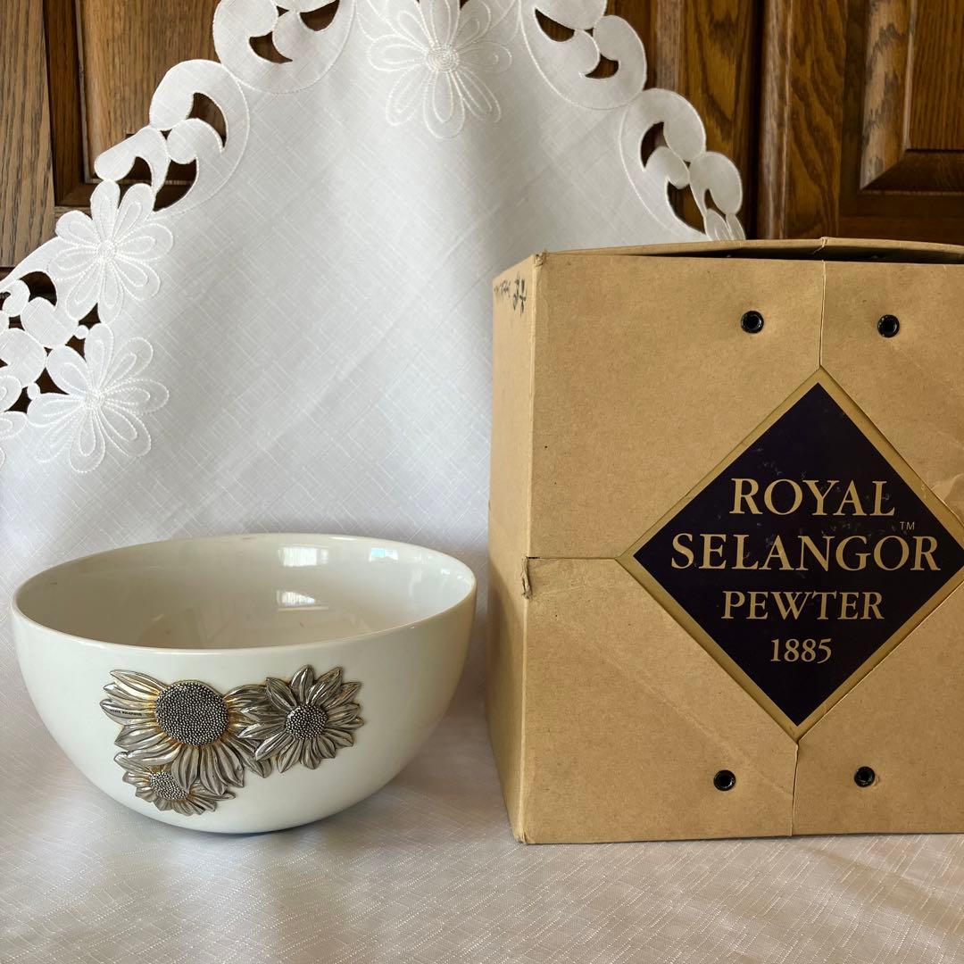 ロイヤルセランゴール　鉢　水指　と　高杯