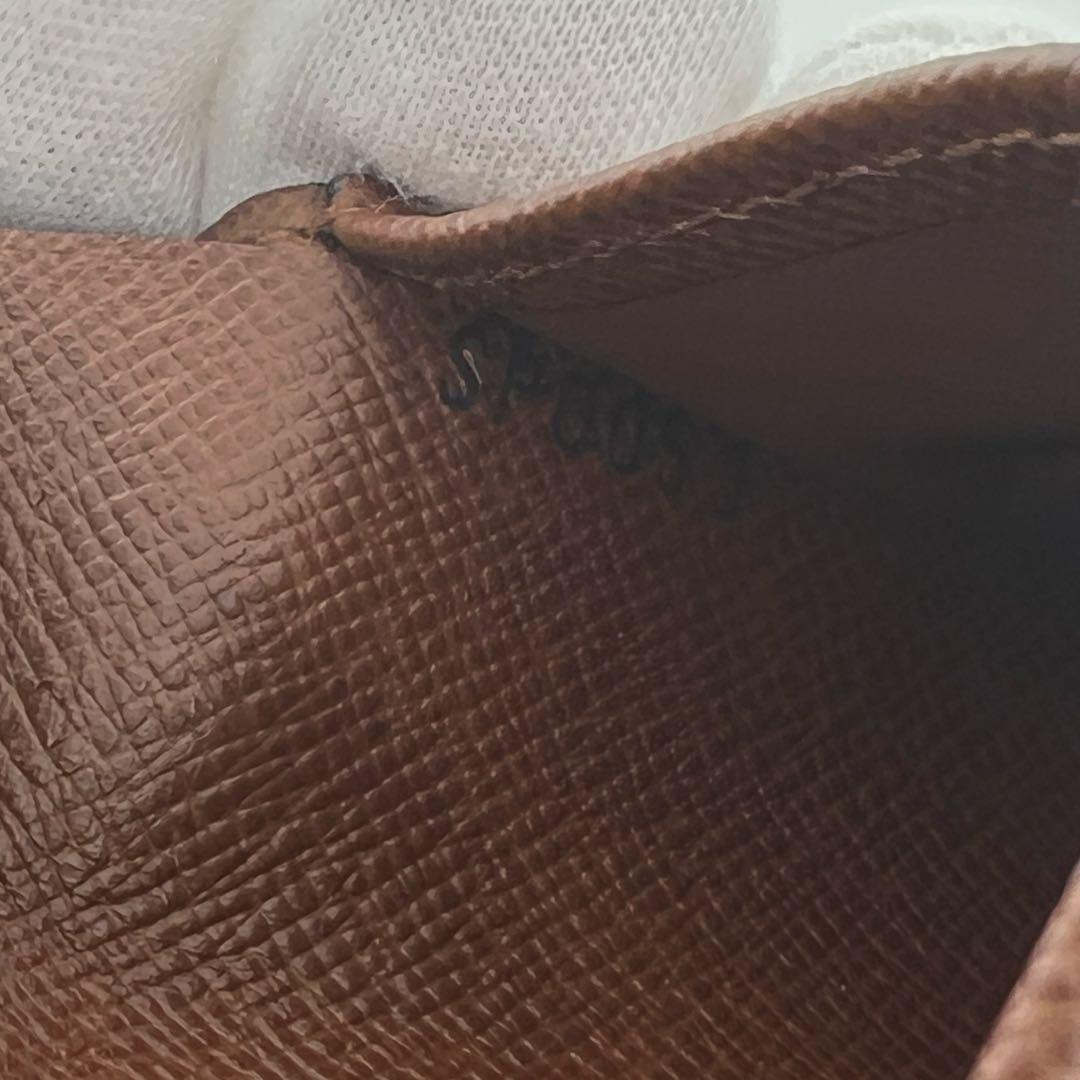 【美品】LOUIS VUITTON 三つ折りM61652 Ｗホック　ジャンク