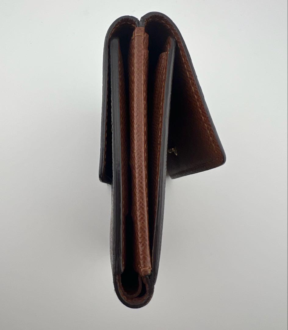 【美品】LOUIS VUITTON 三つ折りM61652 Ｗホック　ジャンク