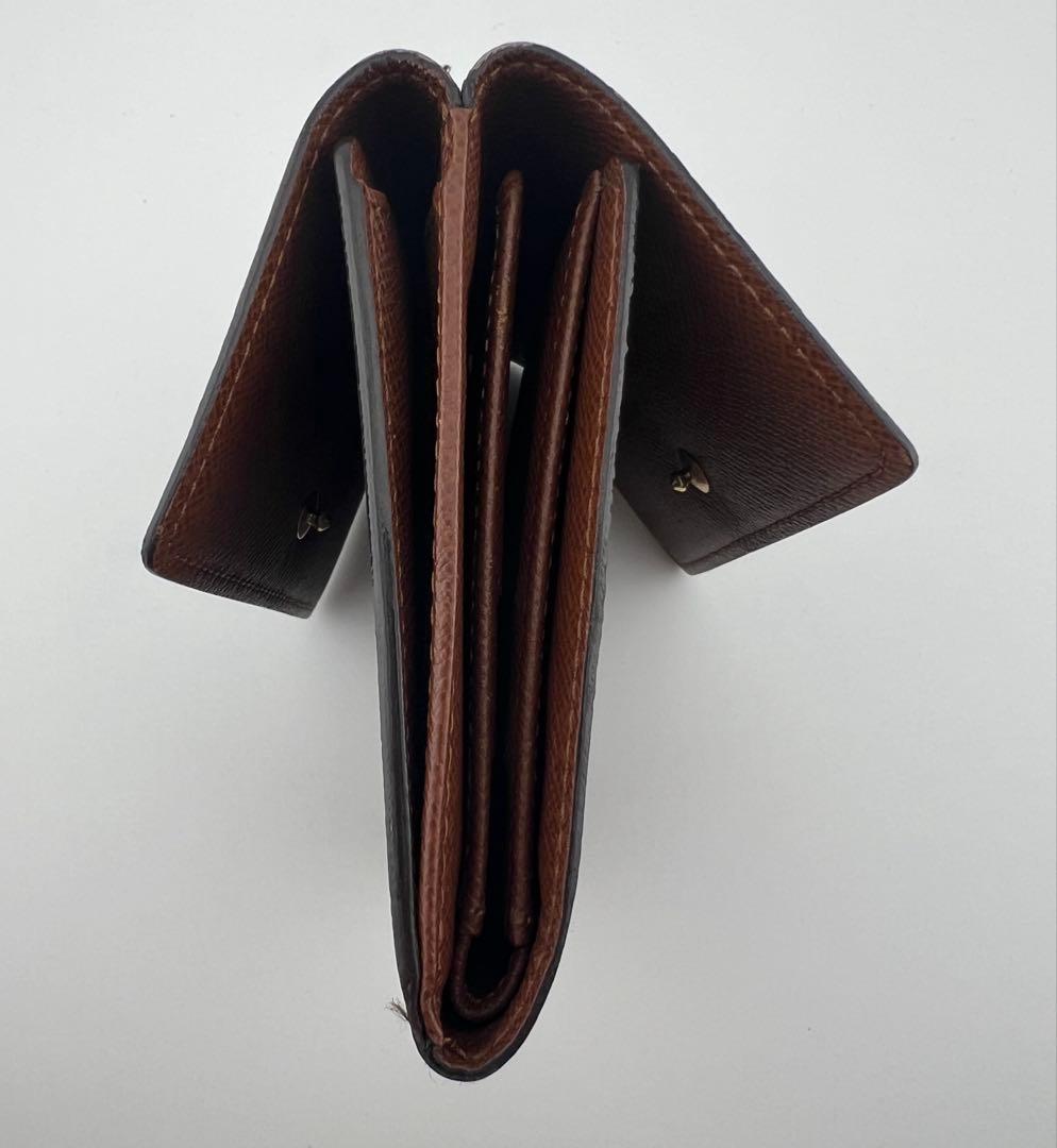 【美品】LOUIS VUITTON 三つ折りM61652 Ｗホック　ジャンク