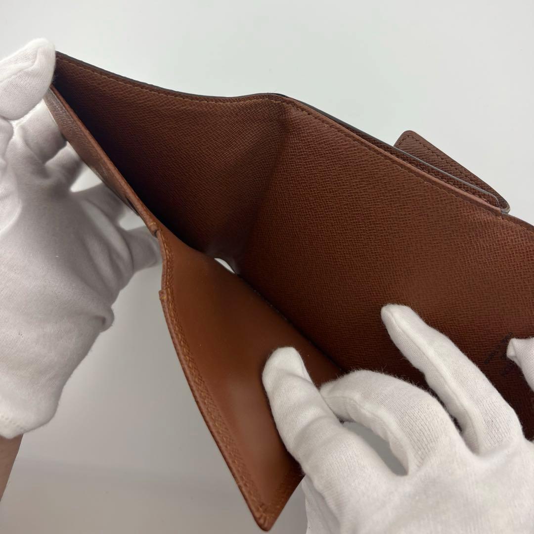 【美品】LOUIS VUITTON 三つ折りM61652 Ｗホック　ジャンク