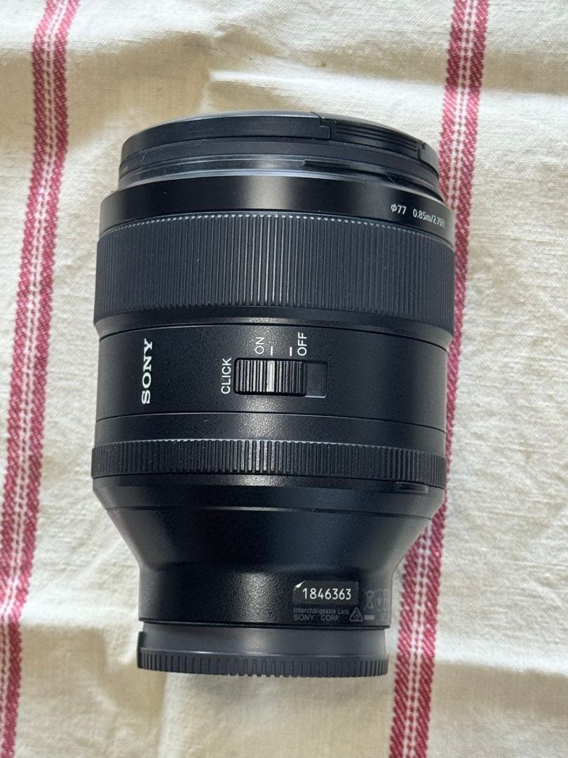 Sony FE 85mm F1.4 GM 単焦点 レンズ SEL85F14GM