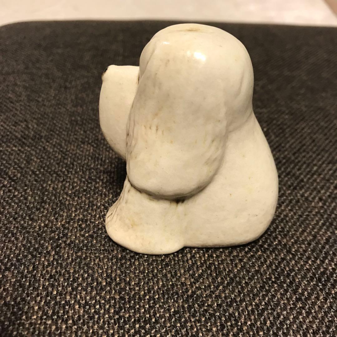 【希少】リサ・ラーソン スパニエル 陶器 置物