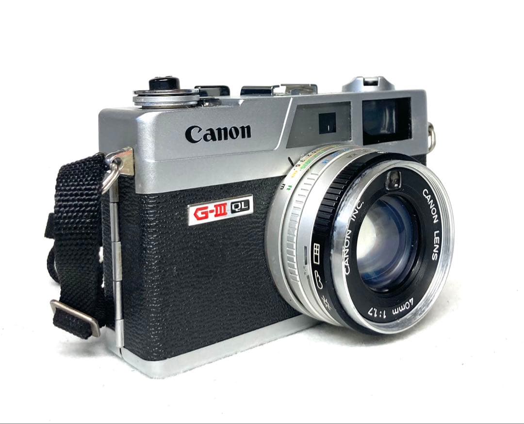 【動作品 外観美品】 Canon Canonet QL17 G-Ⅲ 動作確認済