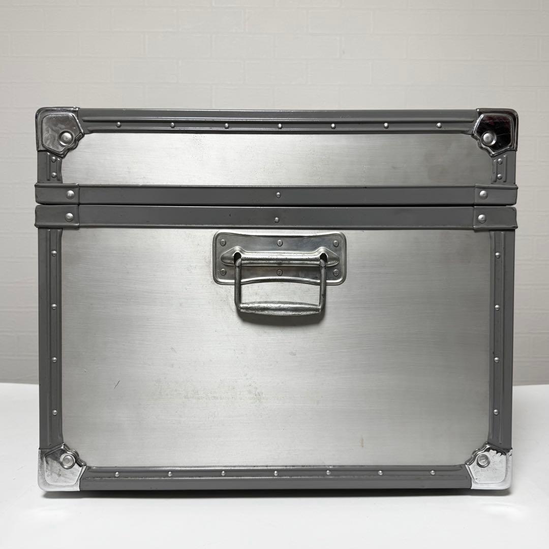 【貴重】三越 万国 アルミトランクケース コンテナボックス ボートトランク