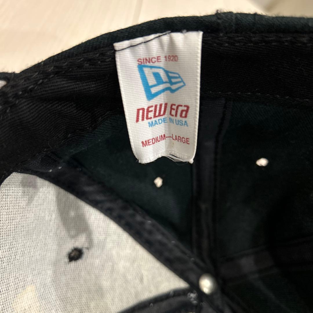 希少NEWERA USA製 us.navy キャップ 紺色 アメカジ ミリタリー