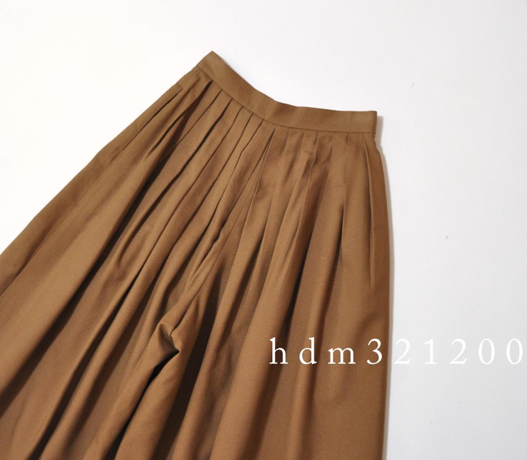 ミナペルホネン コットンシルクジョーゼットプリーツキュロット