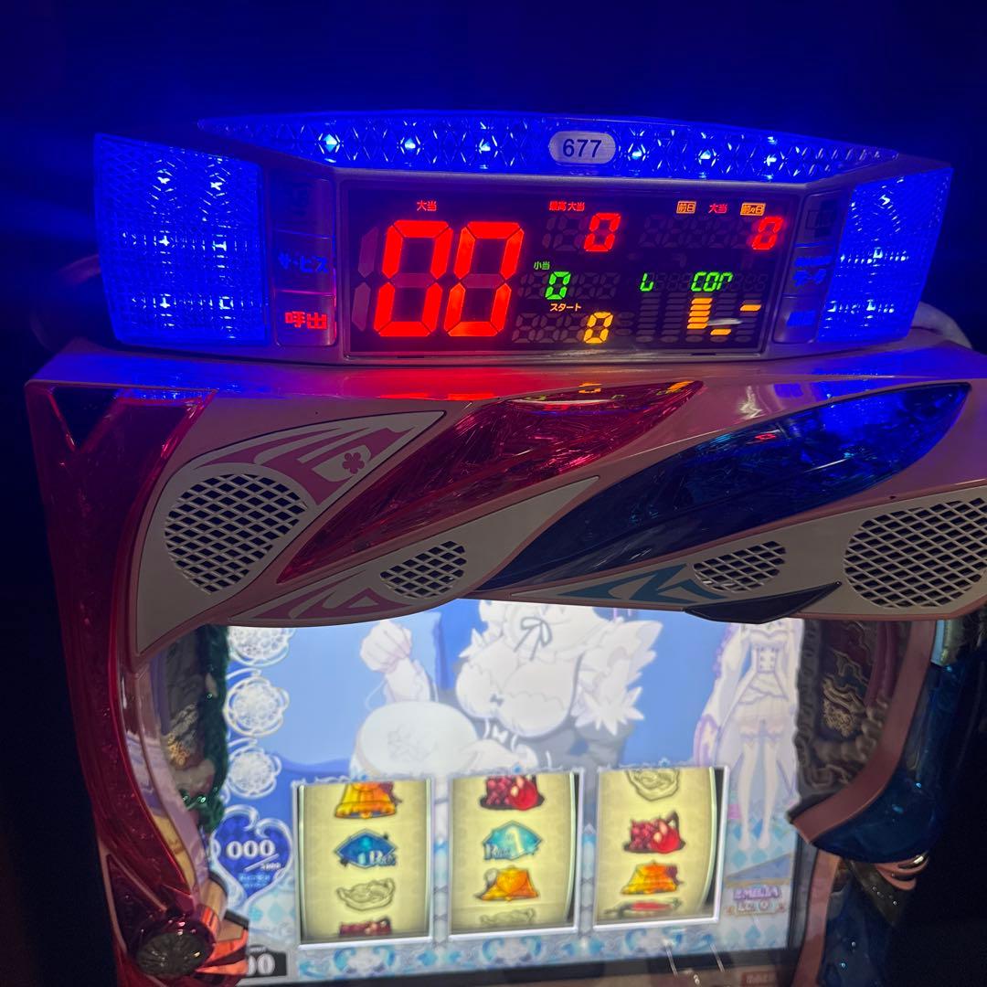 リゼロ　双子パネル　実機　6号機　不要機　データカウンター付き