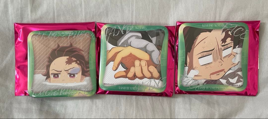 竈門炭治郎　冨岡義勇　隊士百景　マニアック缶バッジ