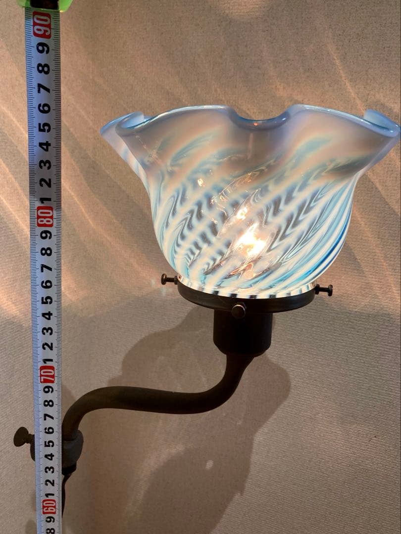 （専用）フェントン　大きなランプシェード　アンティーク　スタンドセット