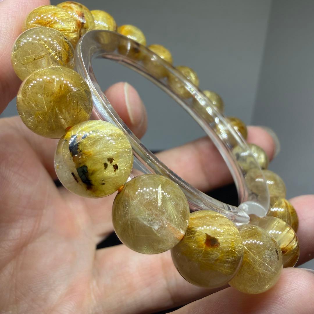 ●ゴールドタイチンルチルクォーツ070●