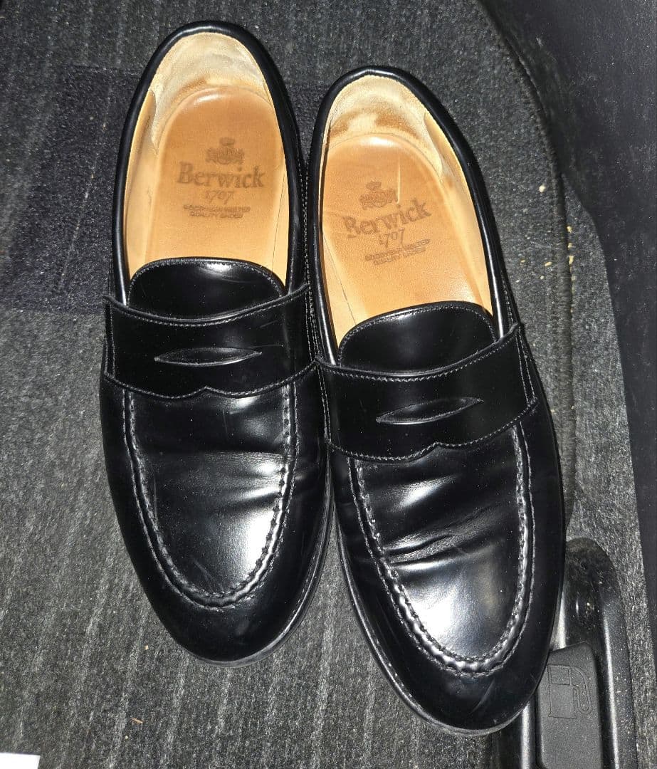 Berwick 5260 ローファー ブラック UK 5.5