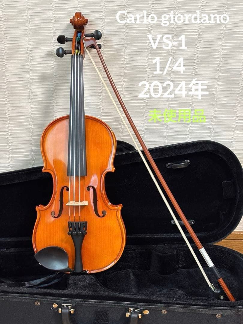 【未使用品】カルロジョルダーノ　バイオリン　VS-1 1/4 2024年