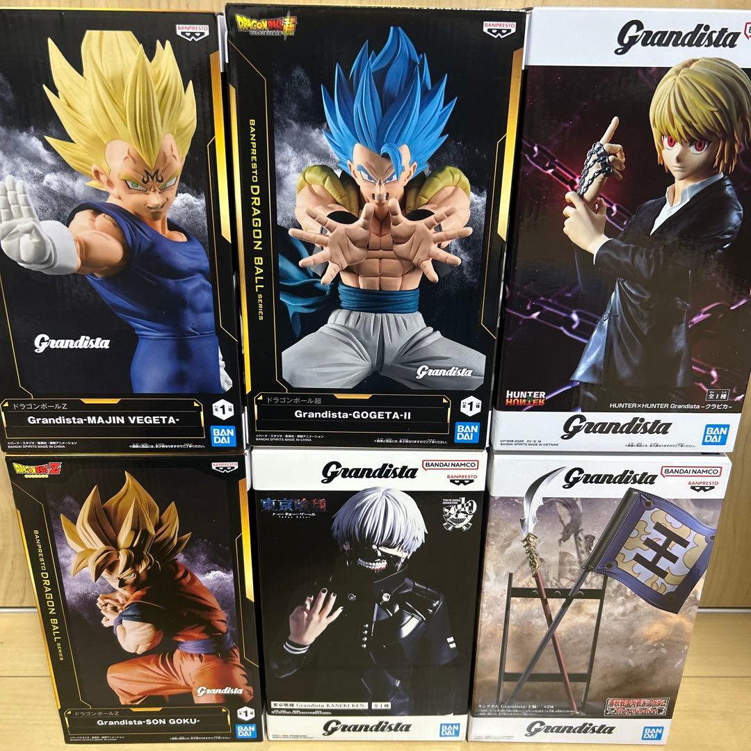 グランディスタ フィギュアセット ドラゴンボール キングダム ハンターハンター