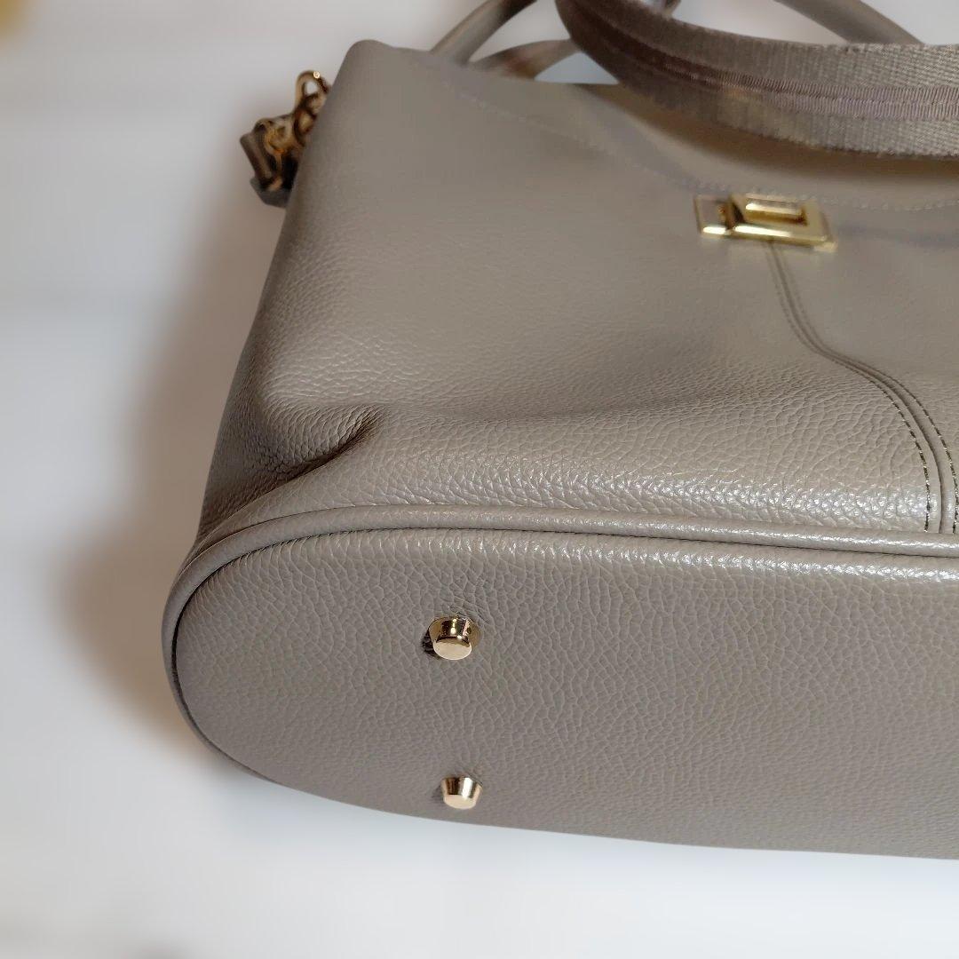 週末セール　美品　ATAO アタオ ウィークエンド 2way ショルダー トープ