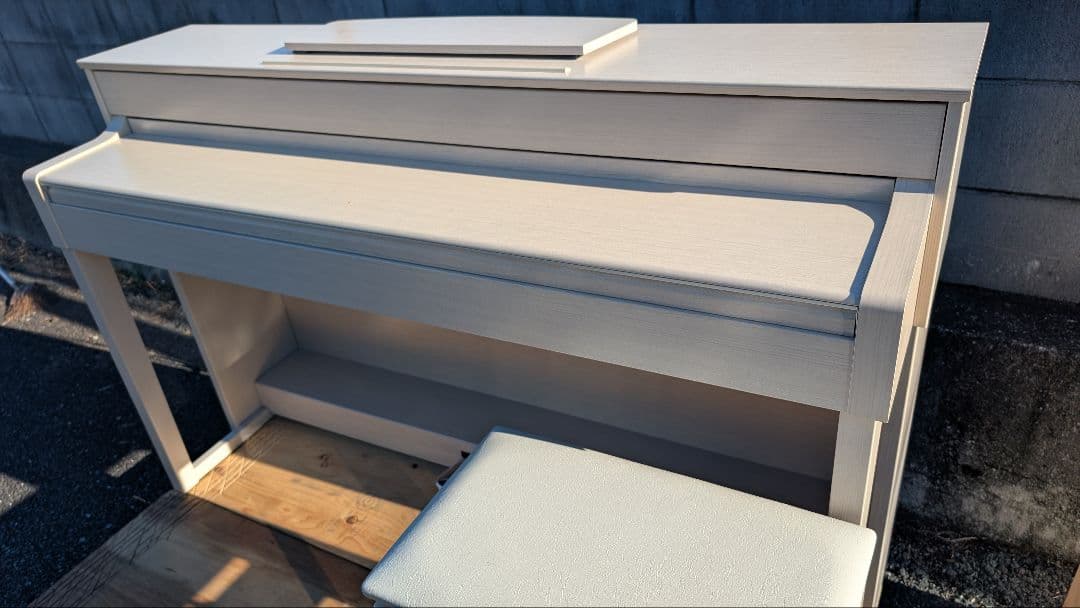 送料込み YAMAHA CLP-535WA 15年製 激可愛い♥＆ほぼ新品Le