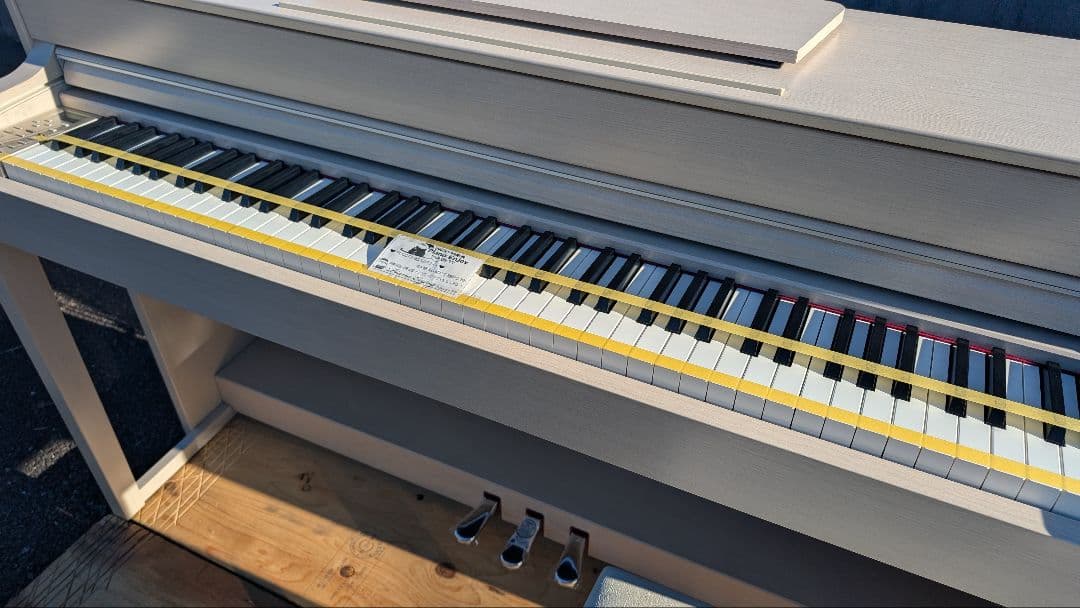 送料込み YAMAHA CLP-535WA 15年製 激可愛い♥＆ほぼ新品Le