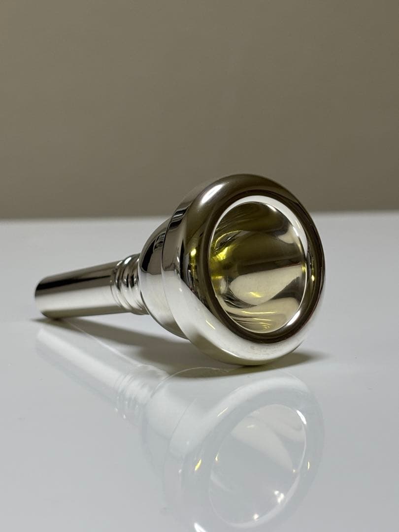 【送料無料】旧刻印Bach トロンボーンマウスピース　細管　6 1/2A