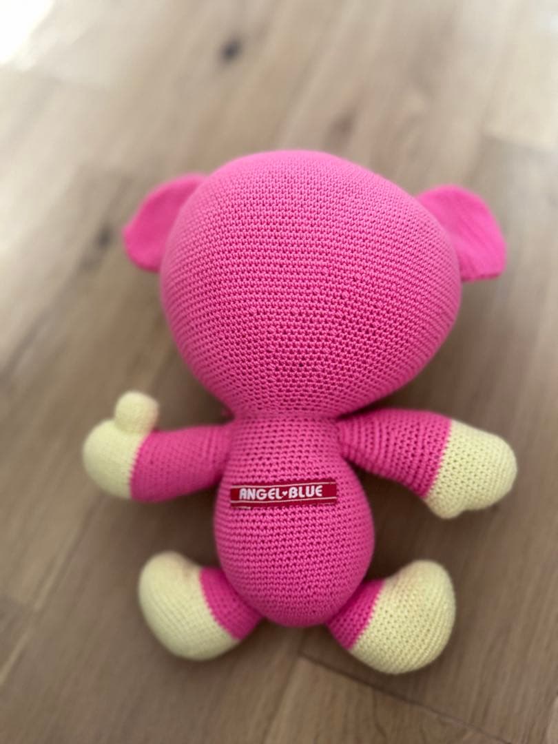 エンジェルブルー ナカムラくん ぬいぐるみ 編みぐるみ 新品 ピンク レア