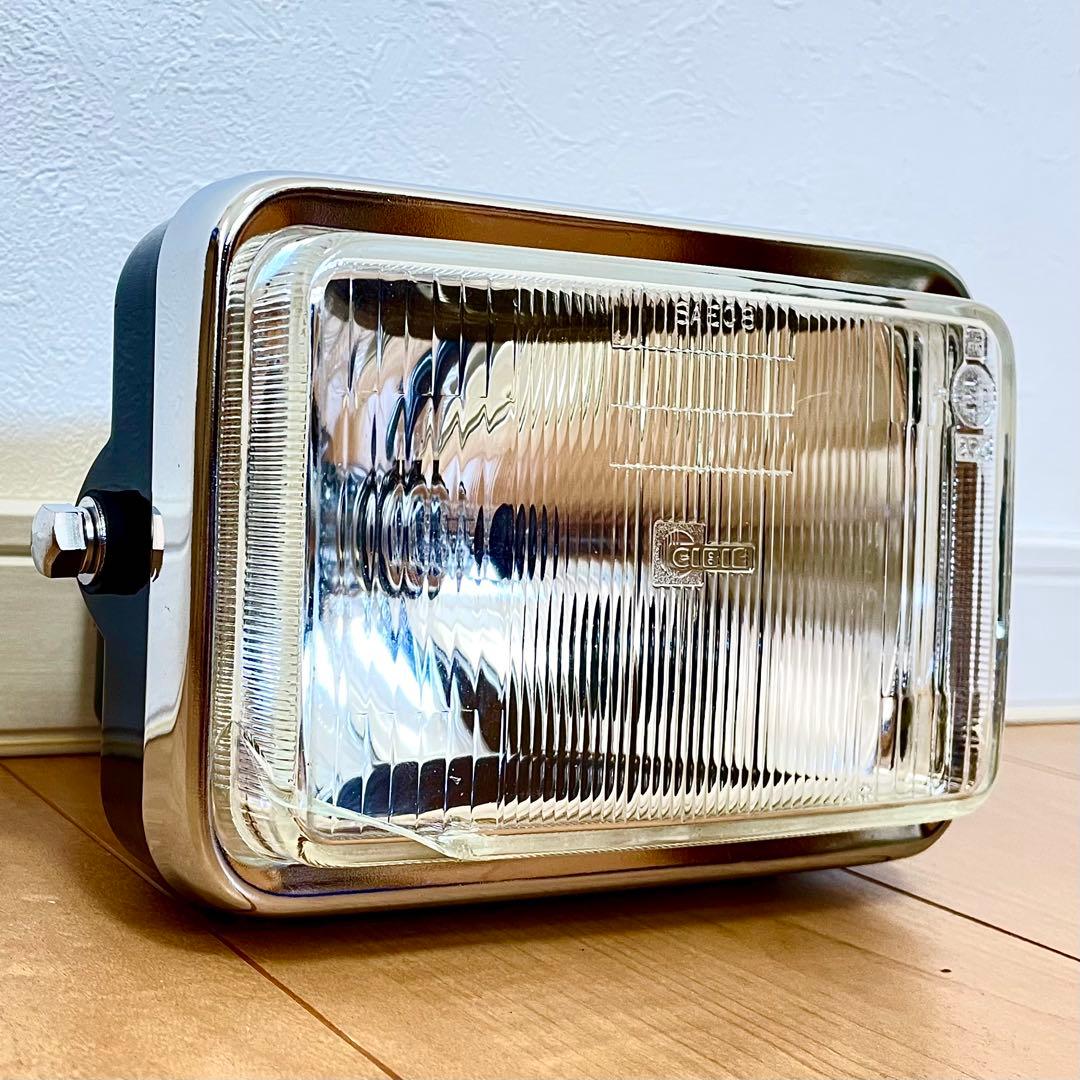 訳あり シビエ CIBIE 角型 ヘッドライト 当時物 角目 マーシャル