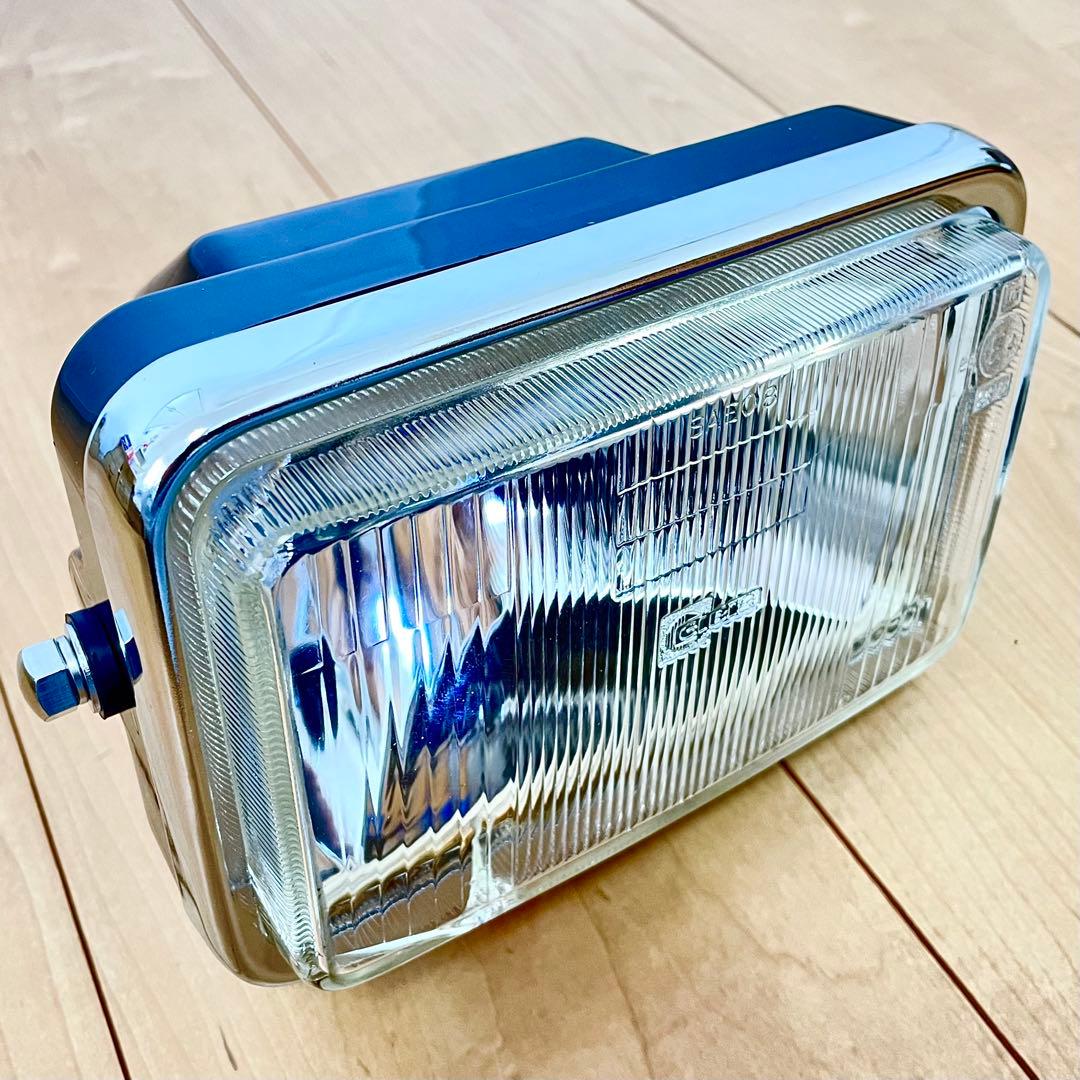 訳あり シビエ CIBIE 角型 ヘッドライト 当時物 角目 マーシャル