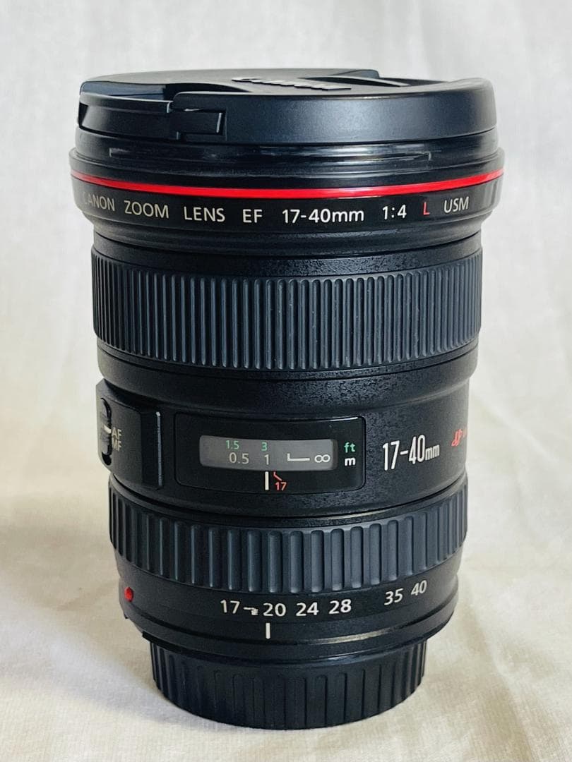 Canon キヤノン EF 17-40mm F4 L USM　広角レンズ
