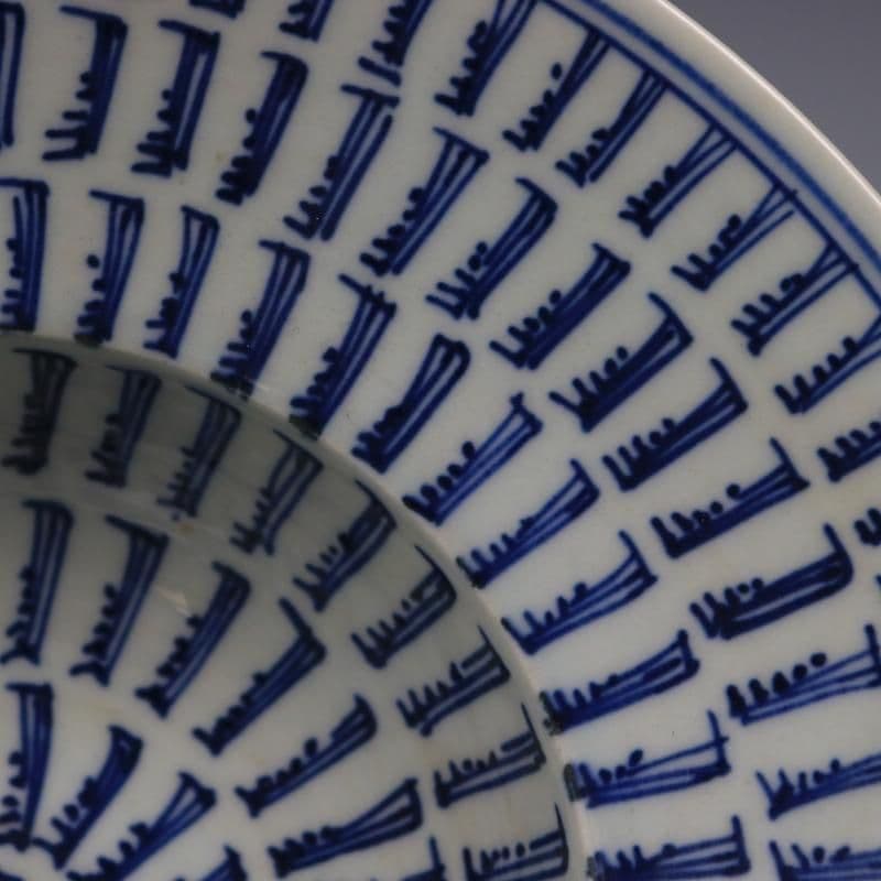 末青花万寿無彊官帽碗  景徳鎮 陶磁器 装飾品 工芸品  美術品 置物