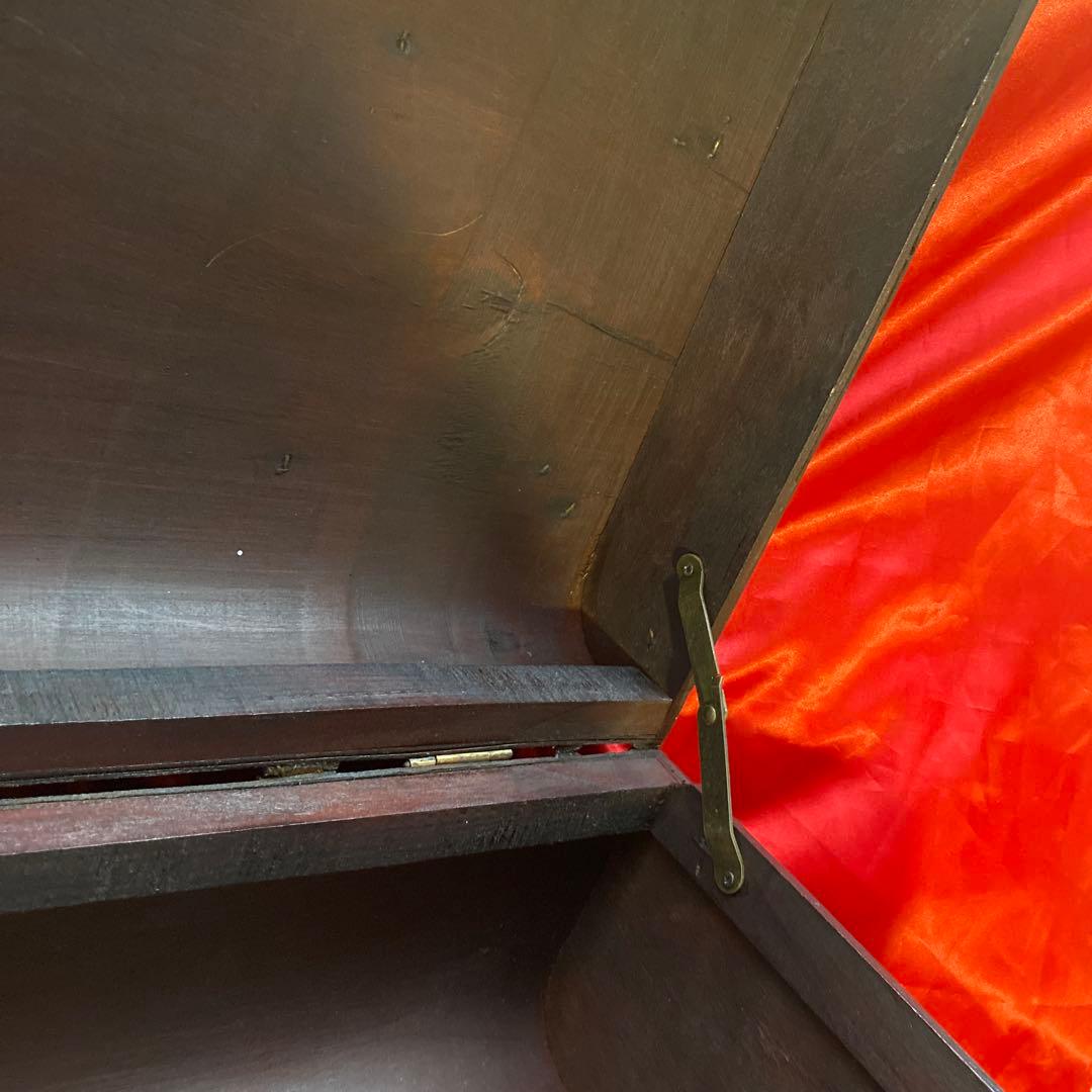 危機裸裸商店 ウッドトランク Dangerous nude ビンテージ風ボックス