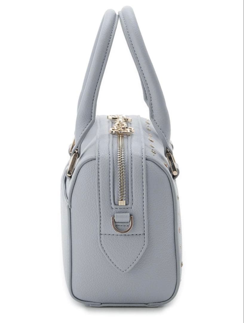 【美品】CELFORD リュタン ビジュースタッズボストンバッグ SAX