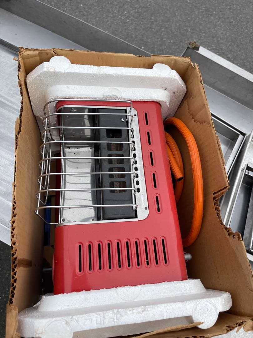 ガス赤外線ストーブ　リンナイ　都市ガス