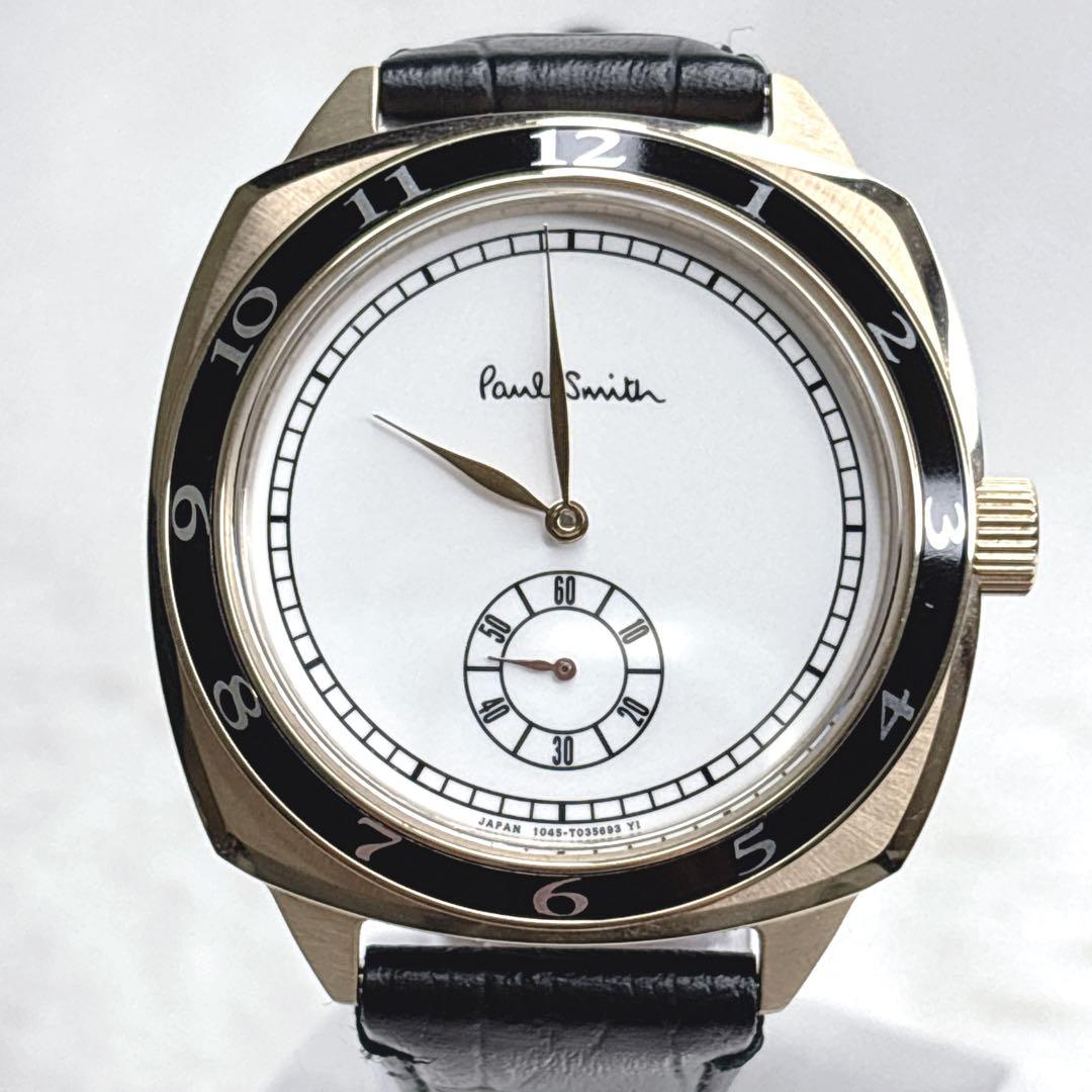 Paul Smith ポールスミス 腕時計 1995 復刻版 ゴールド
