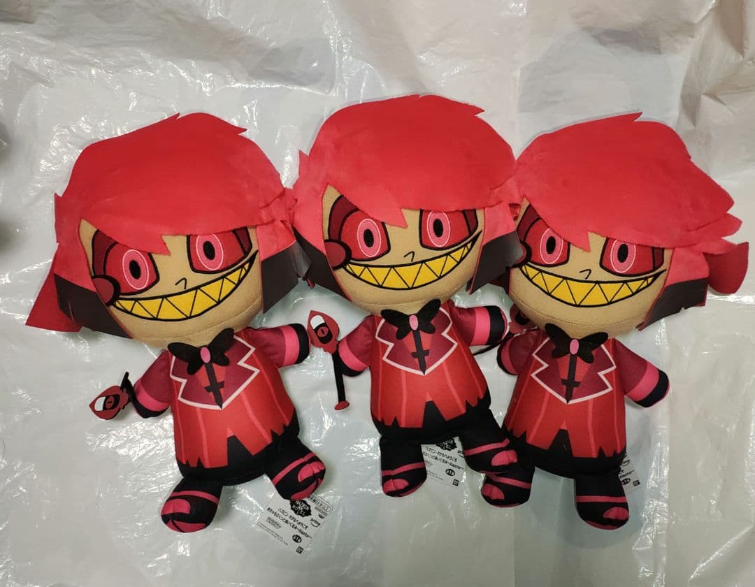 ハズビンホテル めちゃもふぐっとぬいぐるみ Alastor アラスター 3点