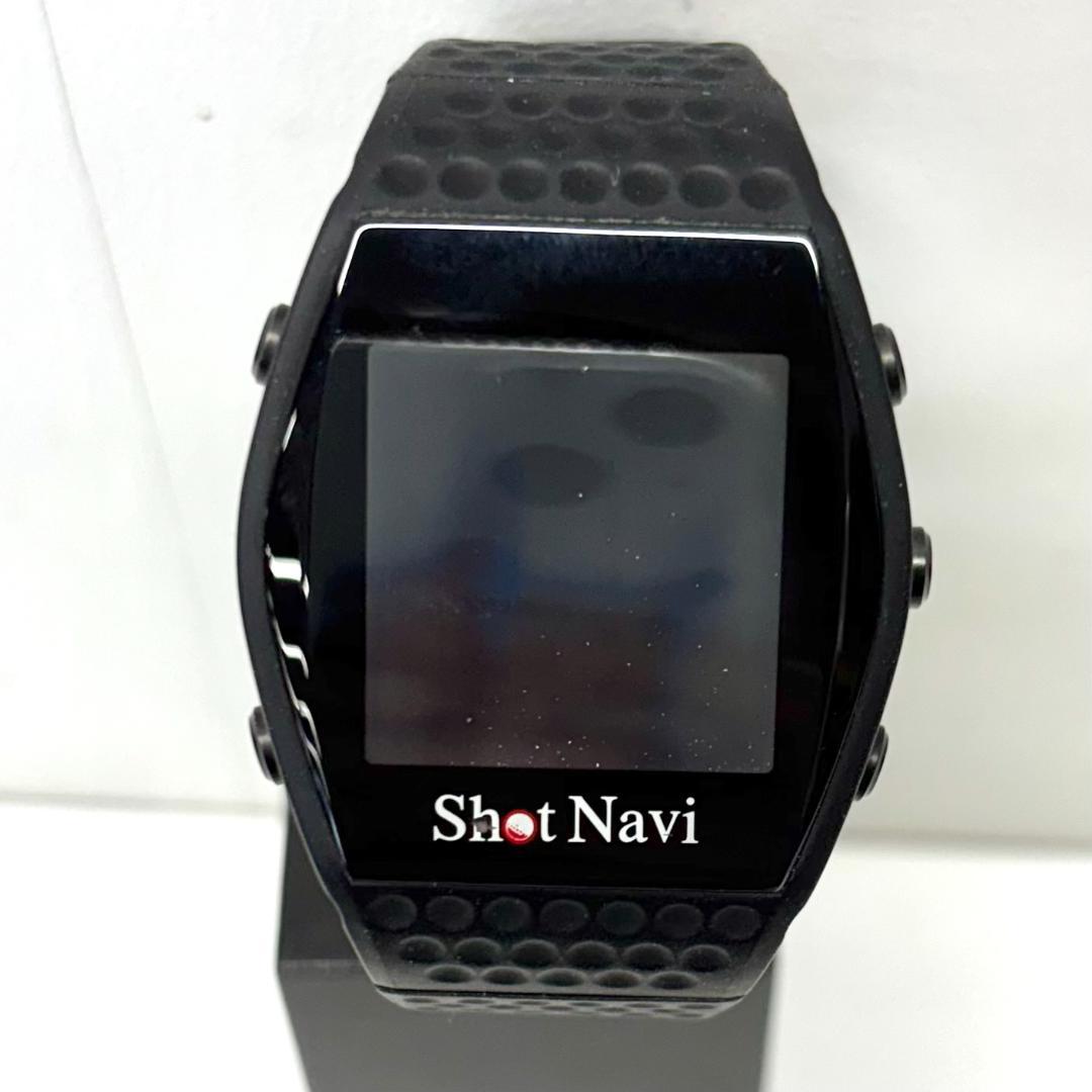Shot Navi INFINITY スマートウォッチ ゴルフ距離計 ブラック