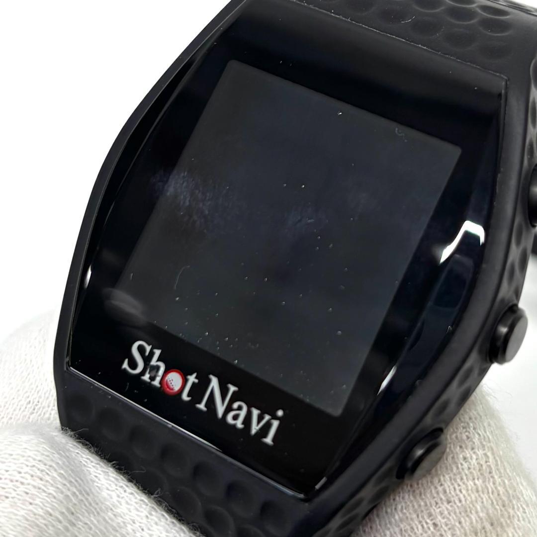 Shot Navi INFINITY スマートウォッチ ゴルフ距離計 ブラック