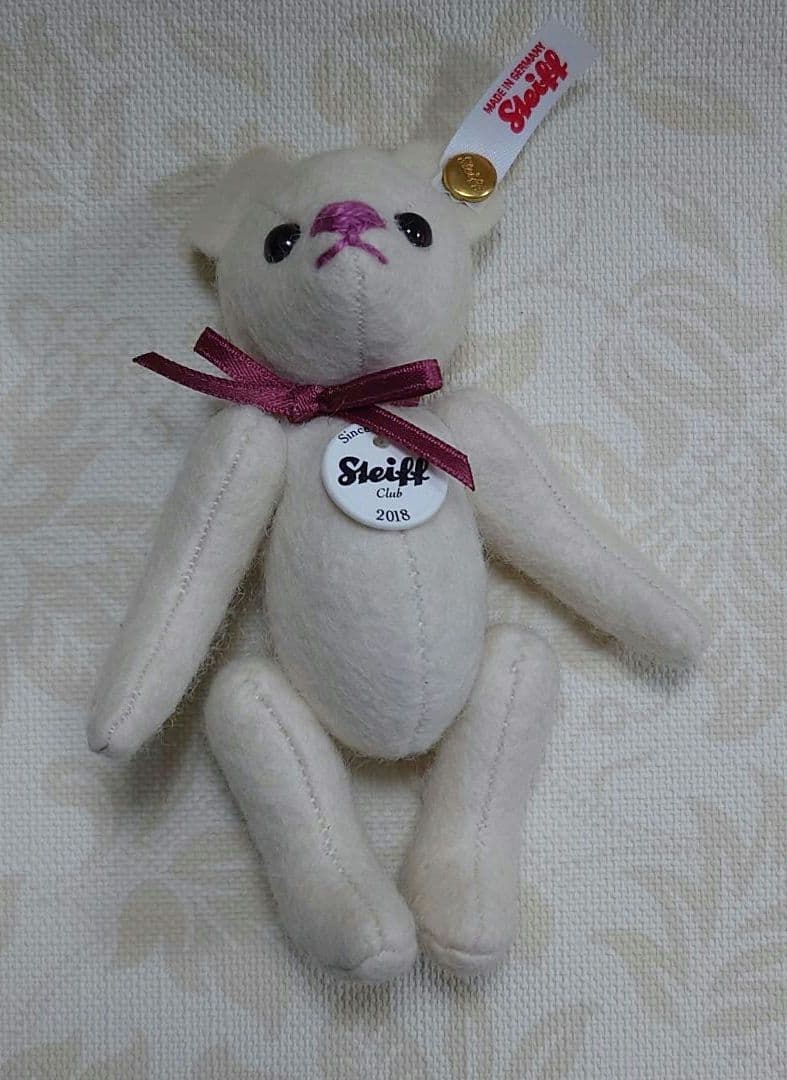 【2018年】Steiff　シュタイフ　会員限定ミニテディベア