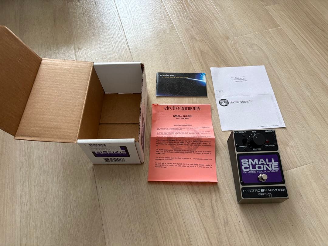 ギター ELECTRO HARMONIX SMALL CLONE EH 4600