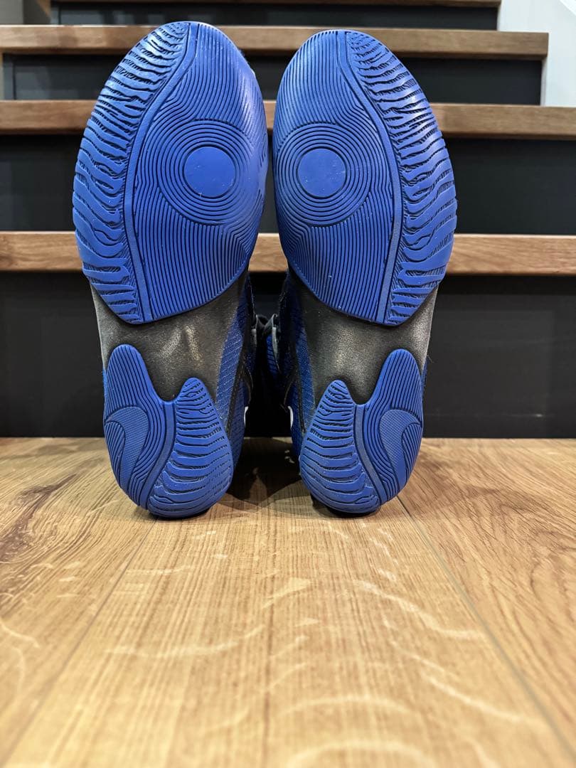 Nike ボクシングシューズ 青黒　ハイパーKO 2.0 27cm