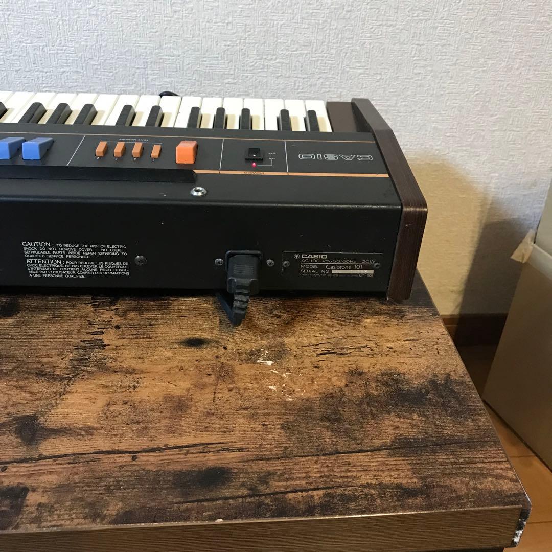 CASIO Casiotone 101 アナログシンセサイザー　動作確認済み