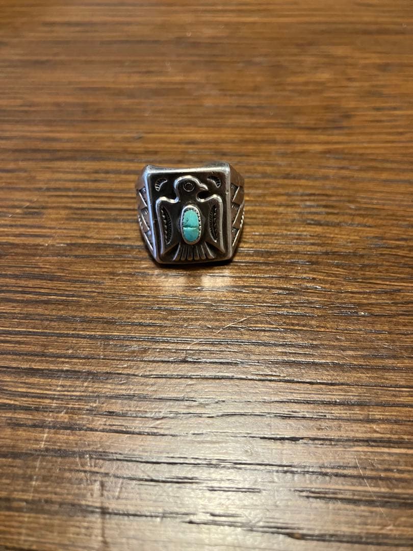 アクセサリー 1950s-60s navajo bell trading post ring