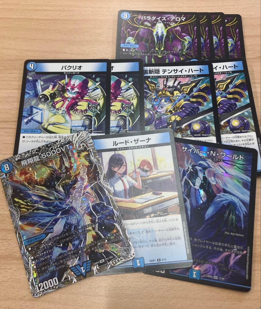 青単サイバー デッキ 調整パーツ付き