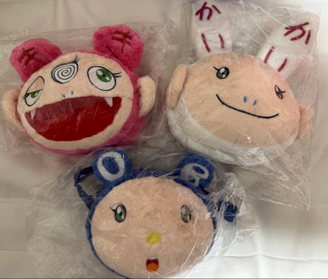 村上隆　キャラクターポシェット　カイカイキキ　DOB 未使用　3点セット 正規品