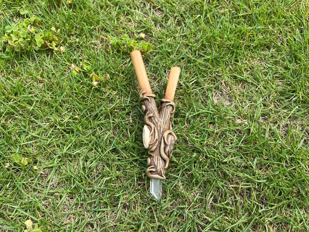 ペルー産＊クリスタル・ルチルクォーツ・貝〜セルフクリペ